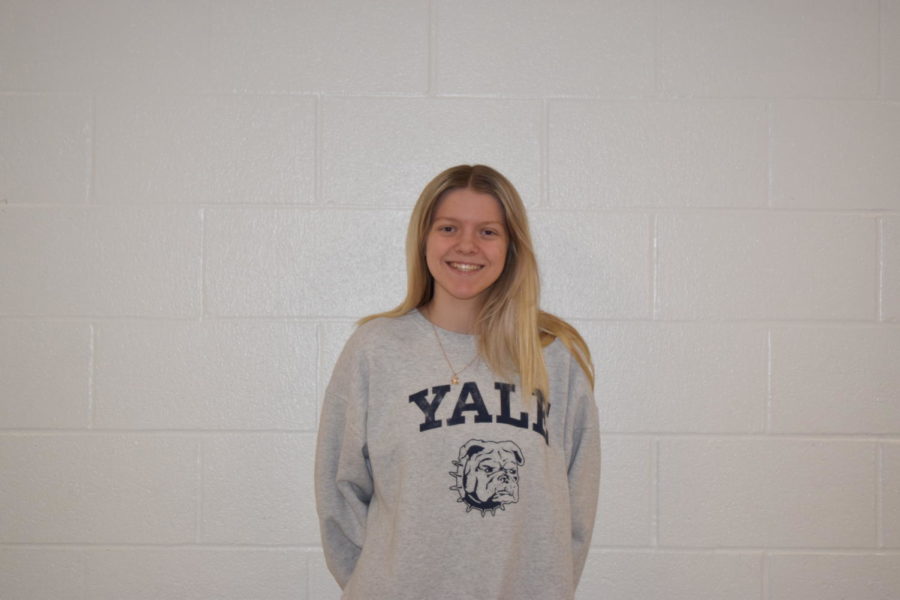 Mya Neider, sophomore, is enjoying her year.