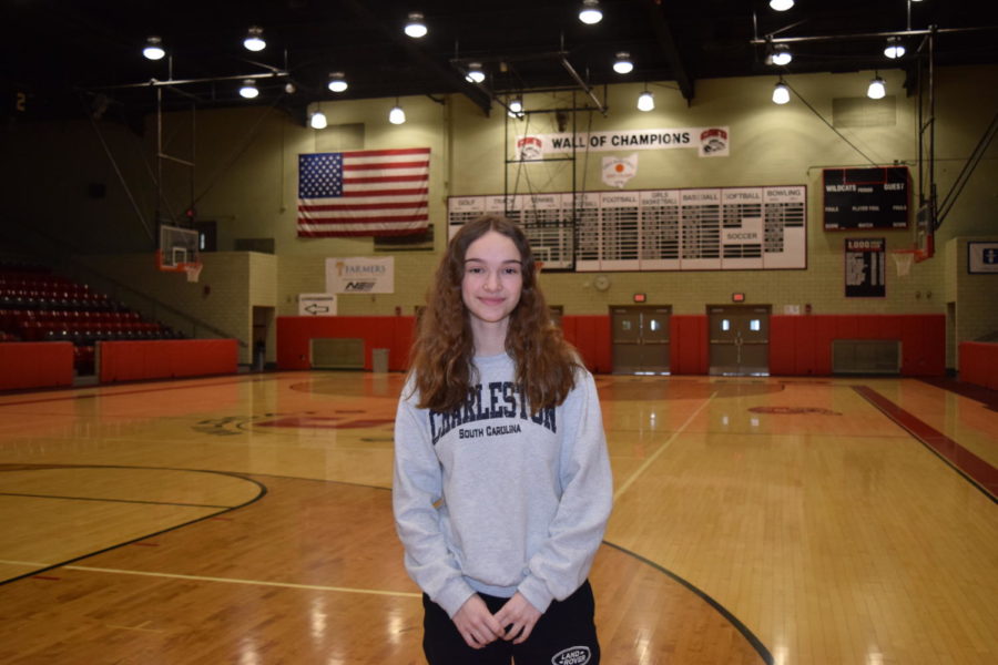 Natalie Burosky, sophomore, enjoyed the Ladycat volleyball season.