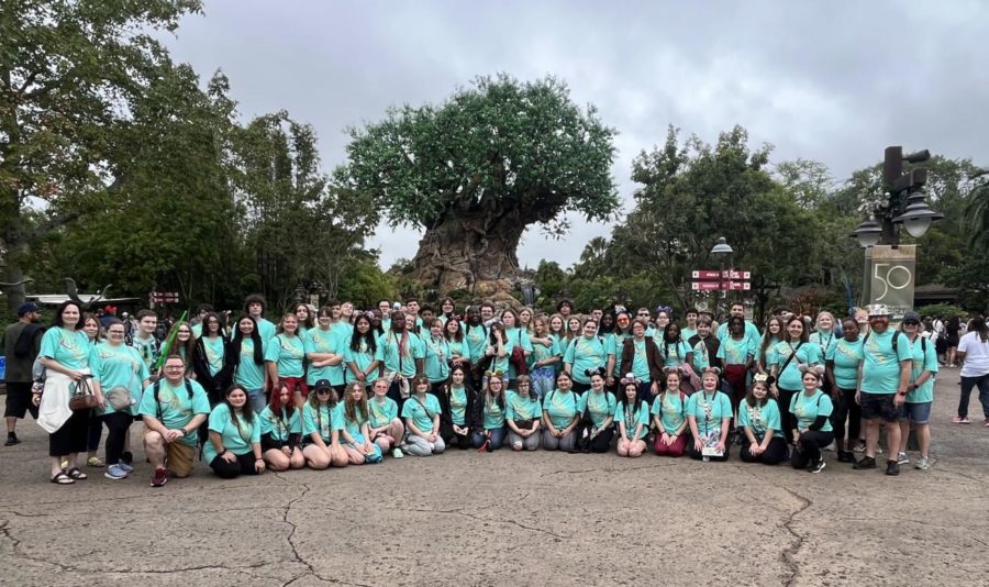 The SHS Show Choir and Band both performed at Disney World.