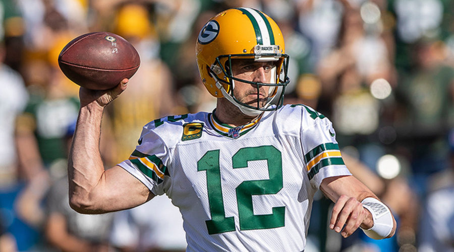 Aaron Rogers is the QB for the Green Bay Packers.