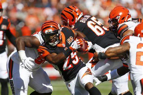 Bengals fell to the Browns on Monday, October 1.