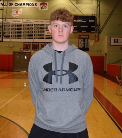 Austin McCullough is a senior on the boys basketball team.