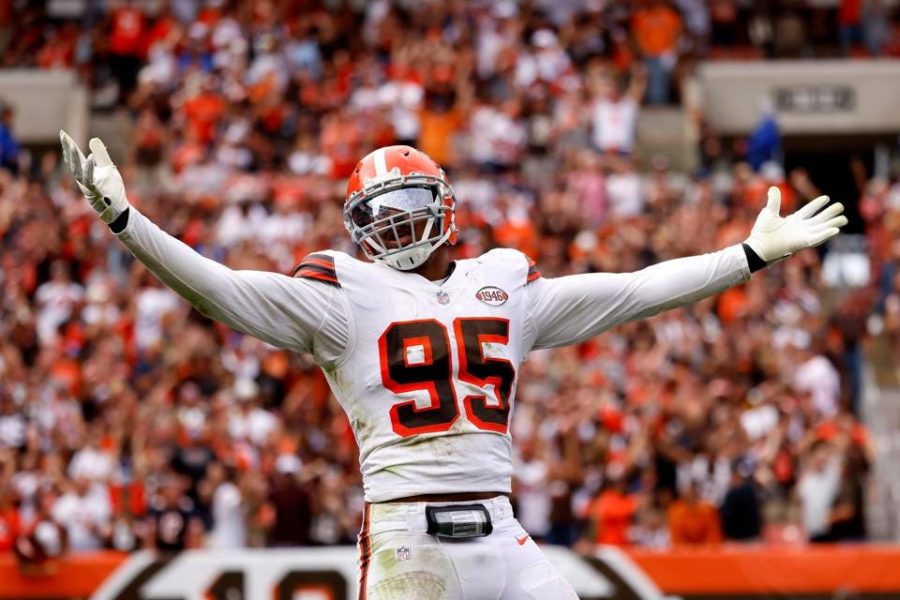 Myles Garrett is a standout for the Cleveland Browns.
