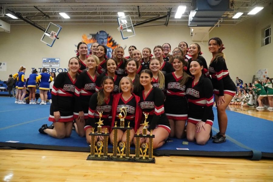 The cheer squad took home first in their division and grand champions of the entire compretition.