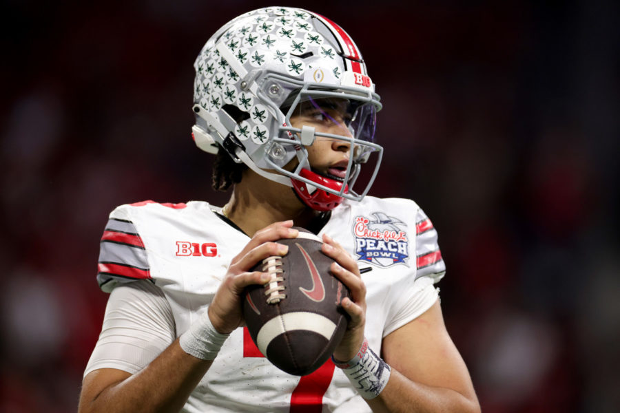 Ohio State QB C.J. Stroud declared for the NFL Draft.