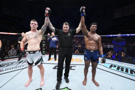 Jimmy Crute and Alonzo Menifield battled it out in a UFC fight.