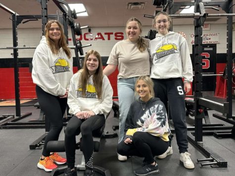 Front Row (Left to Right): Olivia Tondy
Back Row (Left to Right): Bella Slaina, Brooke Adams, Grace Fabry, Myla Vince