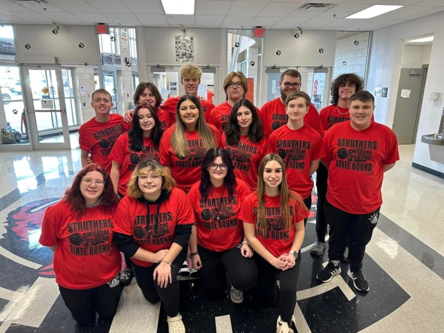 The boys and girls bowling team made it to state during the 2023 season.