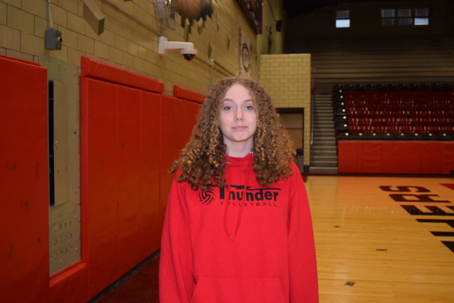 Madison Marshall, freshman, is excited for the upcoming volleyball season.