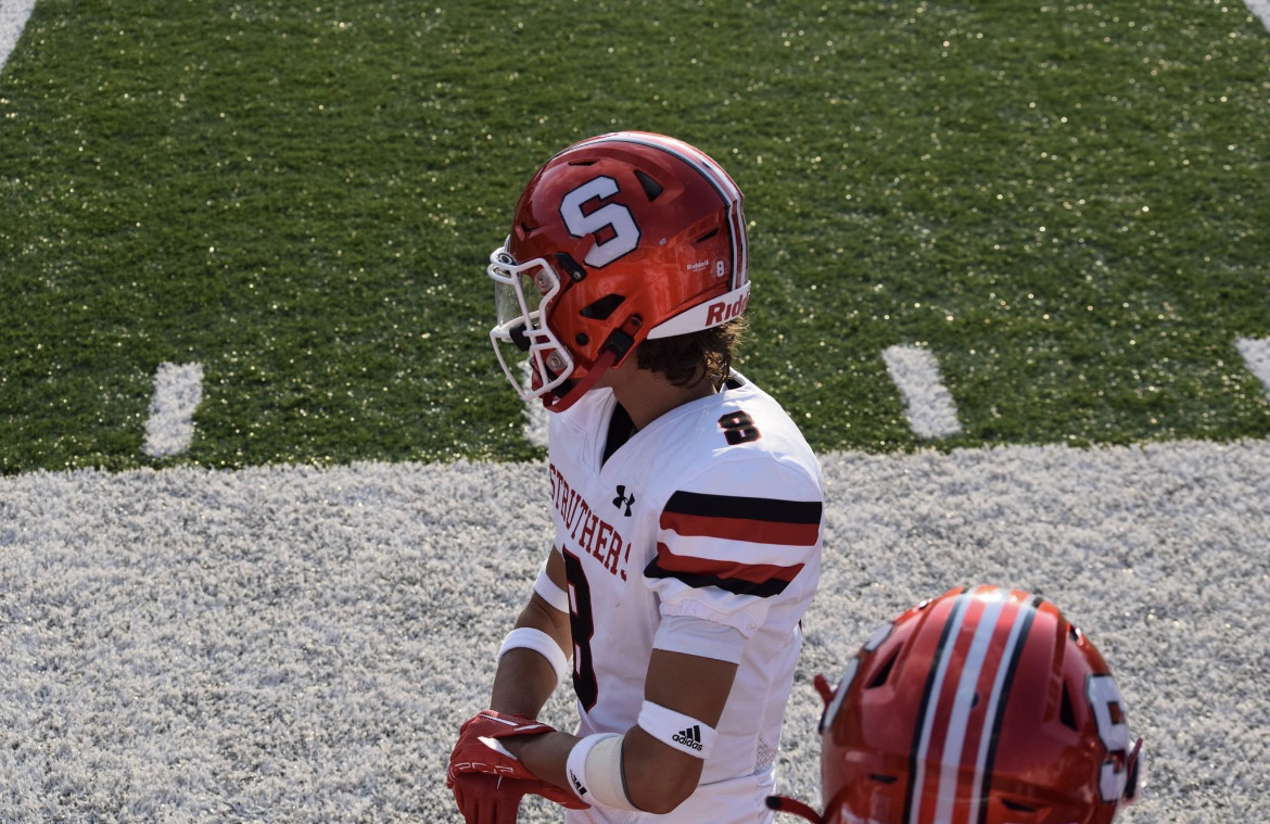 Lucas Patti, senior, plays cornerback and receiver for the Cats.