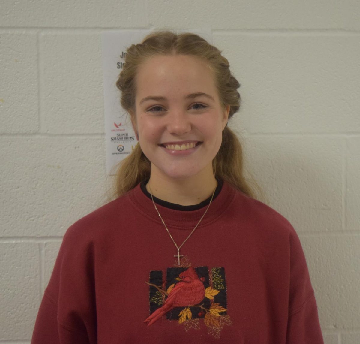 Emma Hawkins, junior, started the bible study group at SHS.
