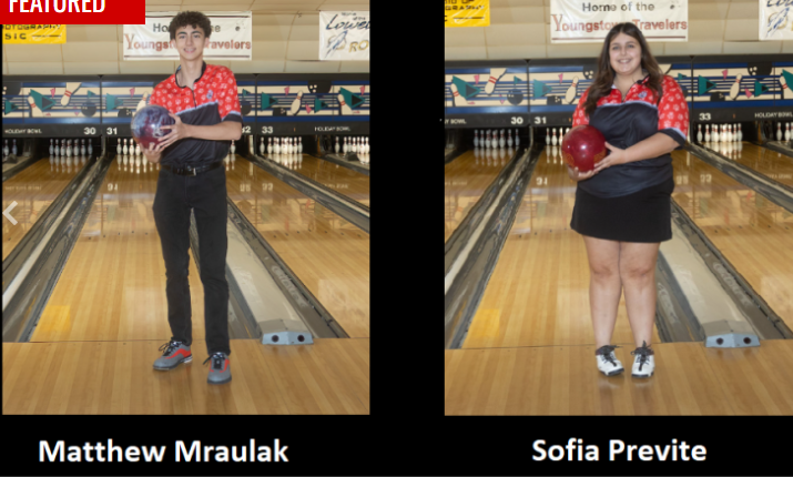 Matthew Mraulak and Sofia Previte were chosen as the Athletes of the Week.