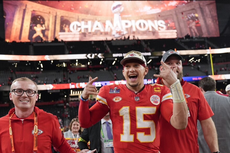 Patrick Mahomes helped lead the Chiefs to the Super Bowl win.