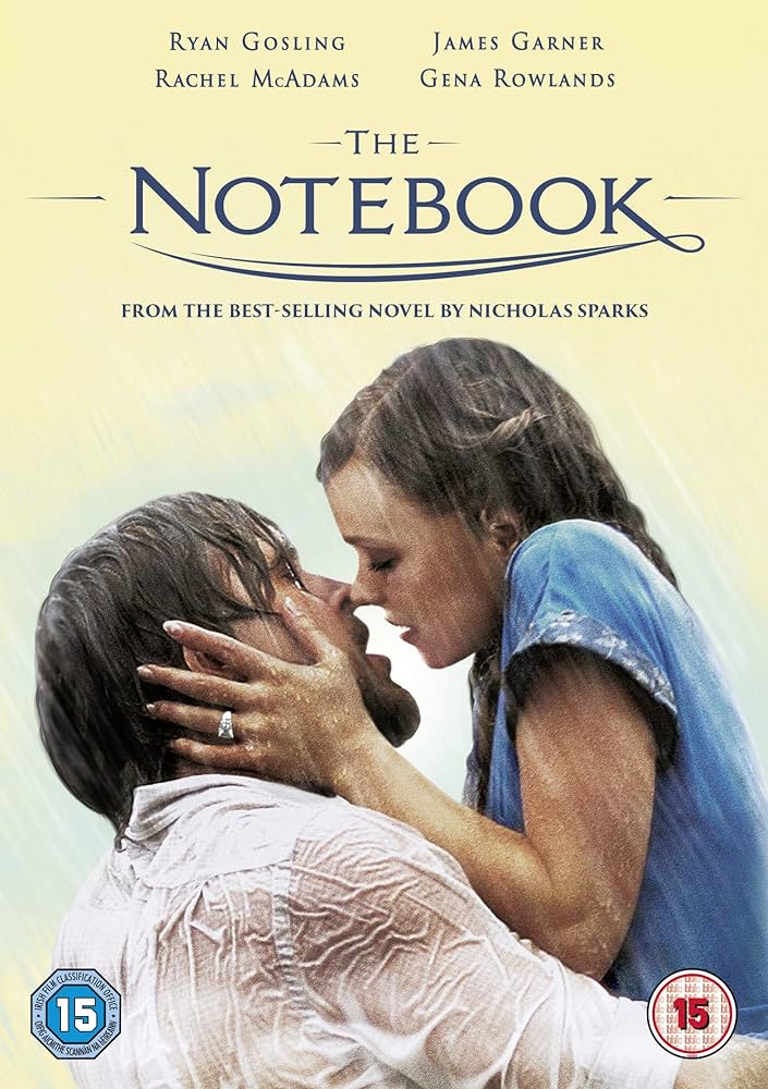 THE NOTEBOOK WRITES PERFECT LOVE STORY