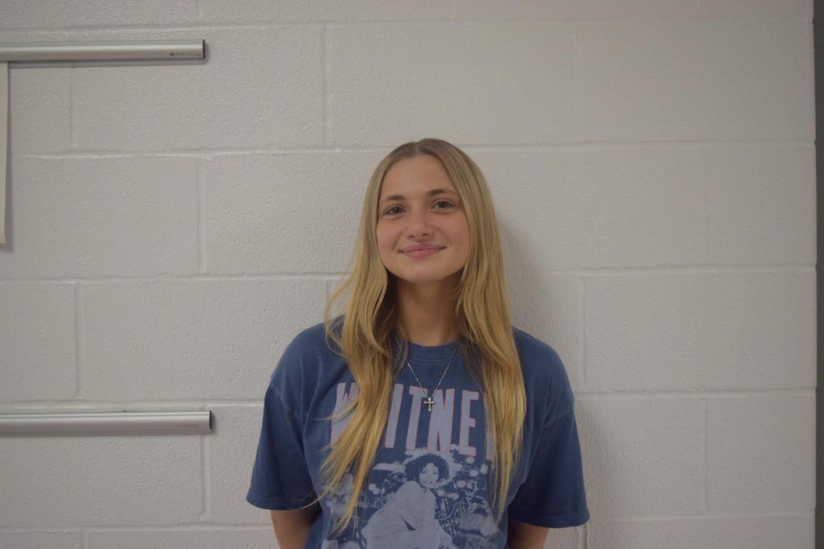 Nia Kavouras, freshman, is finishing up her first year at SHS.