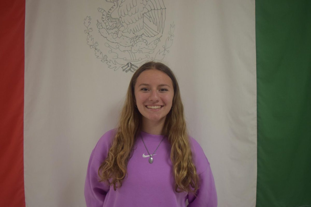 Samantha Minno, sophomore, has earned Student of the Month.