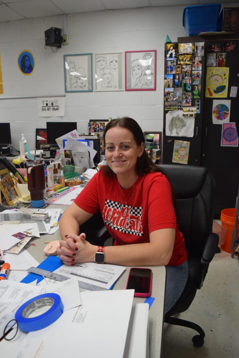 Mrs. Zappia is one of the art teachers at SHS.