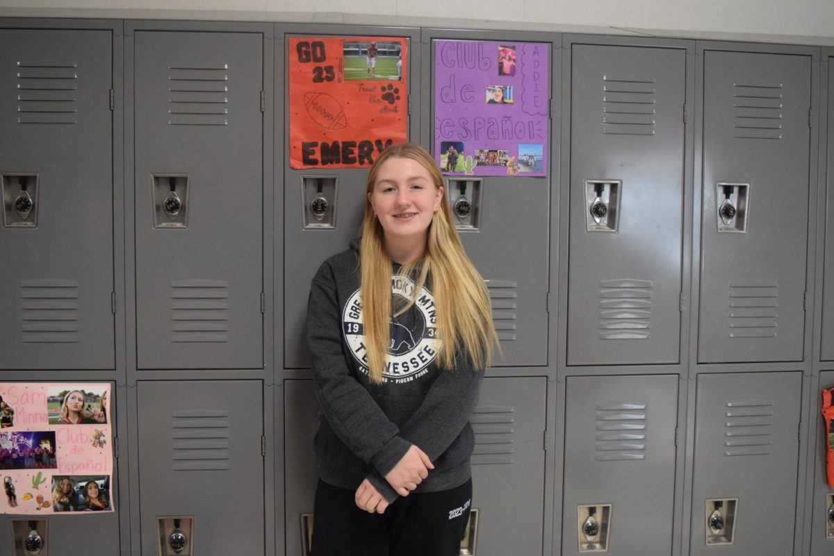 Delaney Painter,, freshman, is a member and actor for the Drama Club.