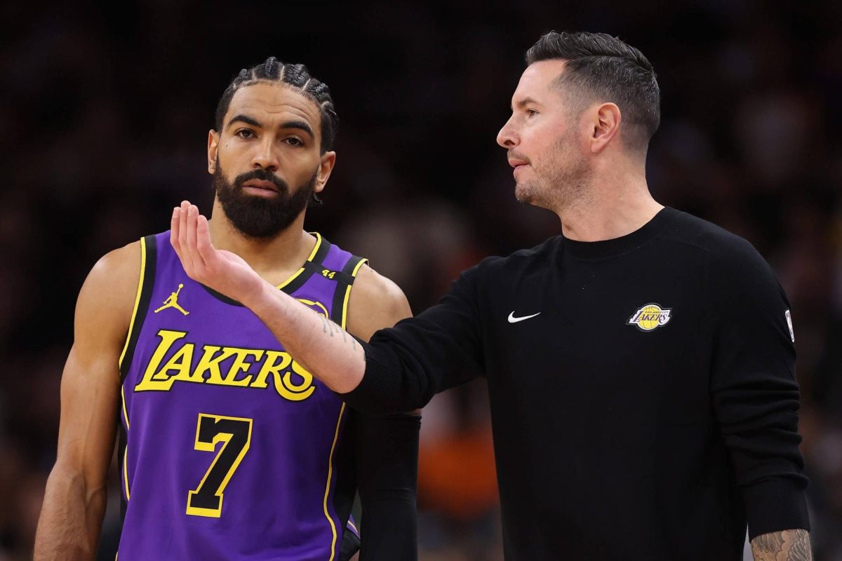 JJ Redick is in his first year as the Lakers head coach.