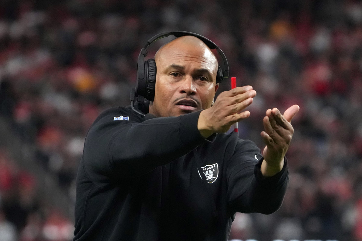 Antonio Pierce was fired as the Raiders head coach.