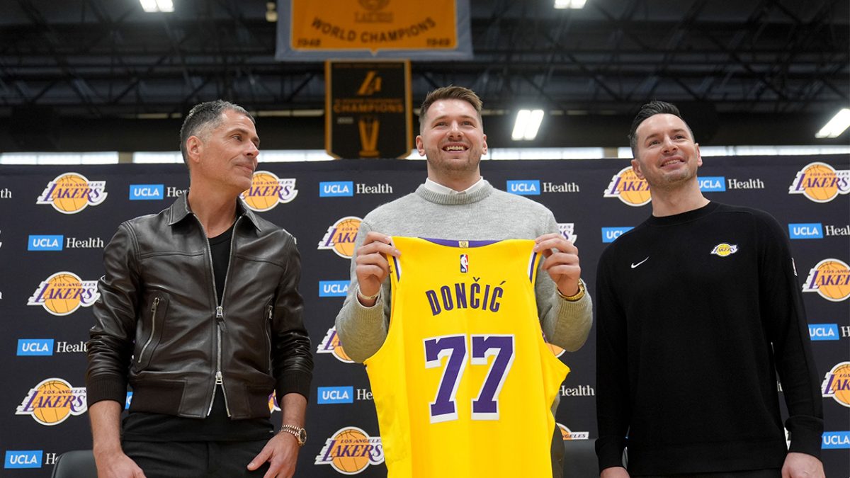 Luka Doncic ia now a LA Laker.