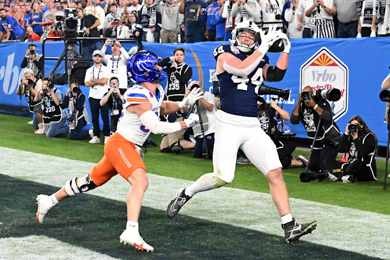 Penn State defeated Boise State in the Fiesta Bowl.