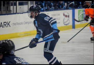 Anthony Torreance, sophomore, is a member of the Ohio Prospects hockey team.