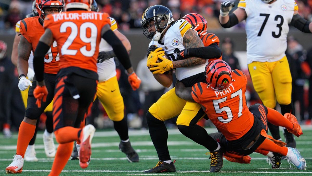 The Bengals defeated the Steelers on October 16.
