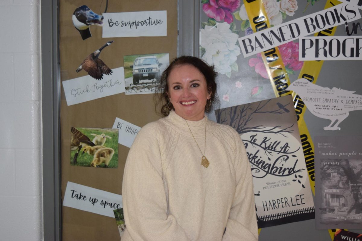 Mrs. Bradley is an English teacher at SHS.