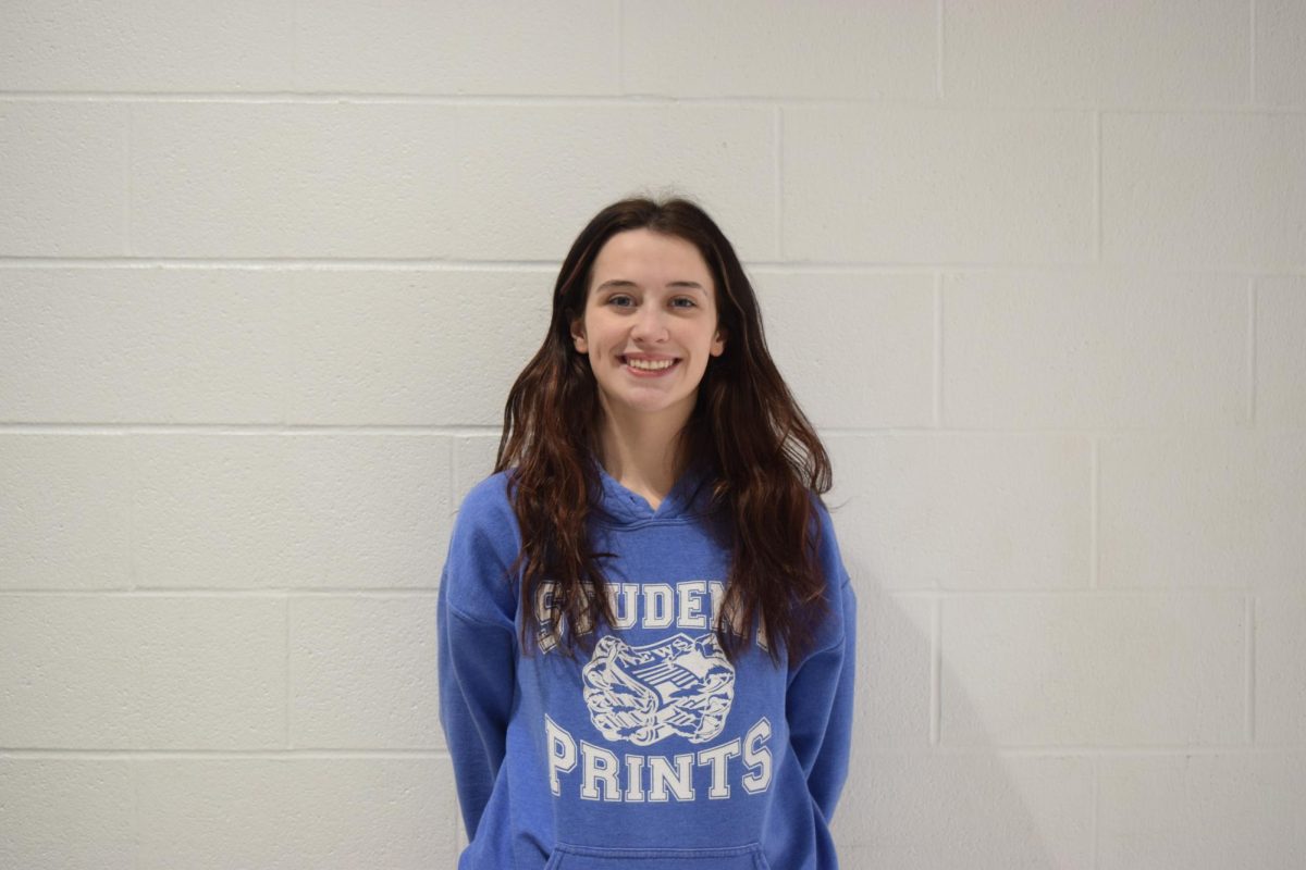 Livia Waback, junior, is headed back to the softball diamond.