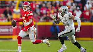 The Chiefs defeated the Raiders on October 15.