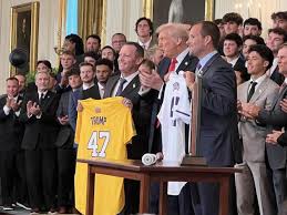 LSU visited The White House on October 20.