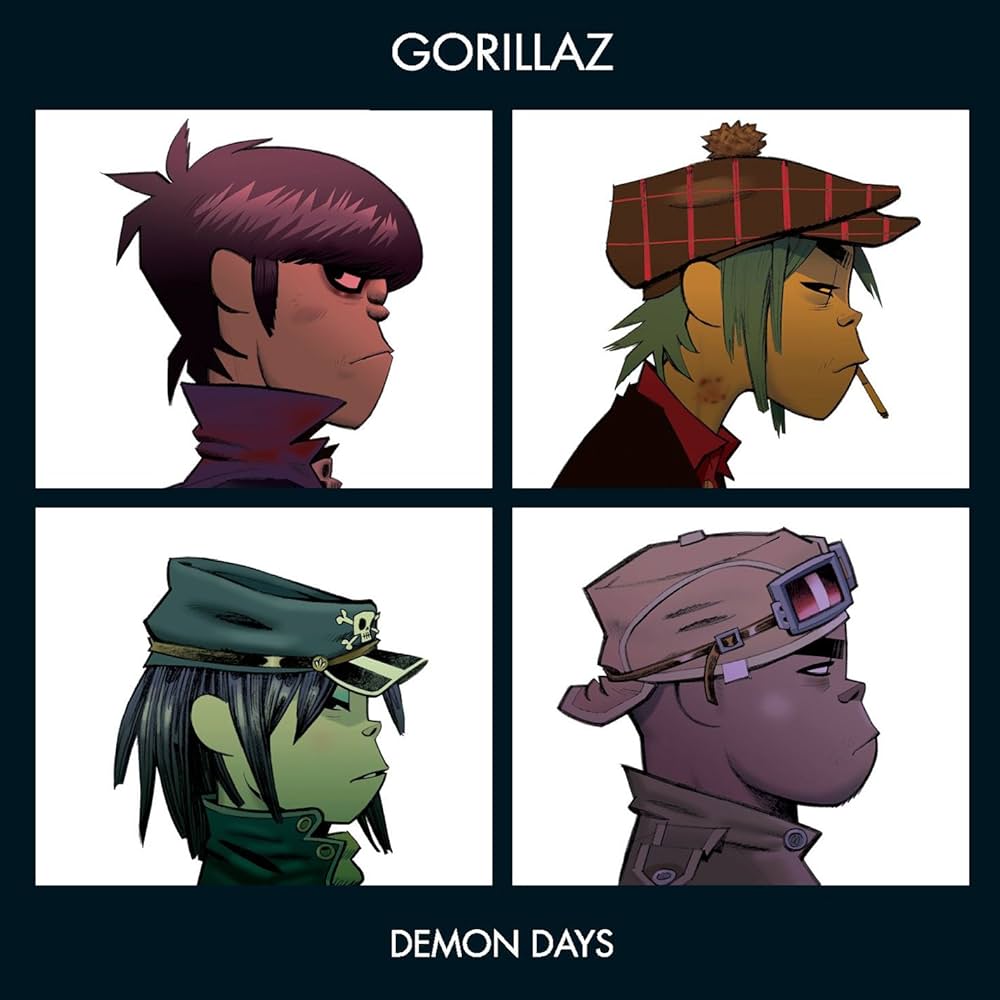 GORILLAZ TOPS CHARTS