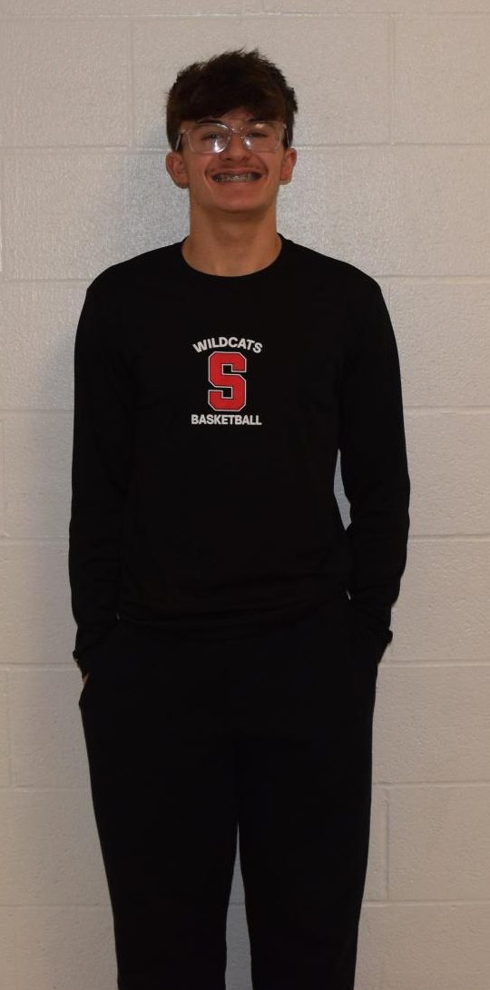 Mannie Perez, freshman, plays shortstop, third base and is a pitcher.