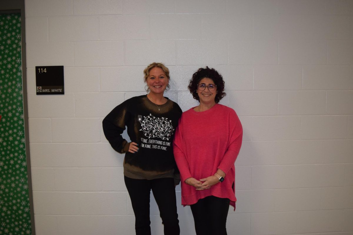 Mrs. Dubos (right) and Mrs. Weitzman (left) are the school's guidance counselors.