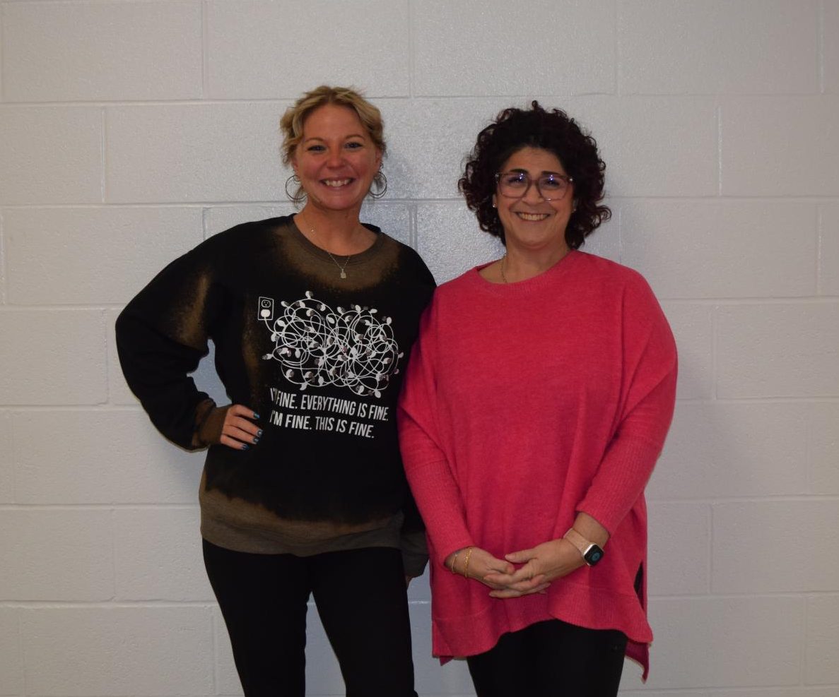 Mrs. Dubos (right) and Mrs. Weitzman (left) are the school's guidance counselors.