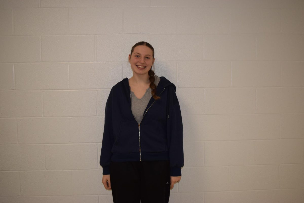 Gianna Martin, junior, is a forward for the Ladycats.