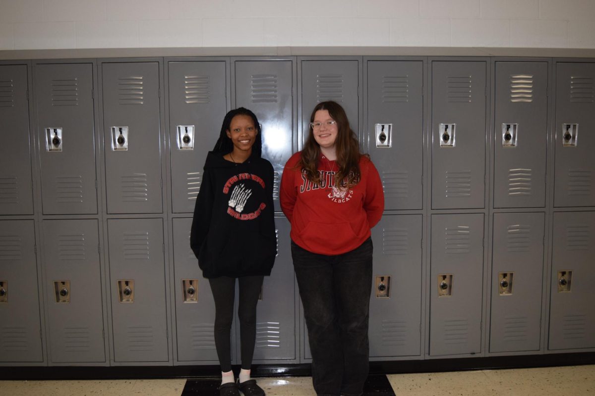 Johnija Coats (left) and Haley Hoffman (right) are ready for the future.