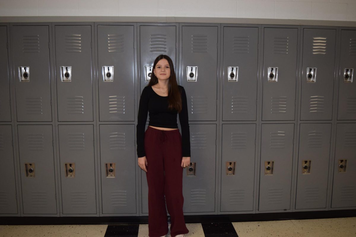 Mollie Watson, freshman, works hard in and out of the classroom.