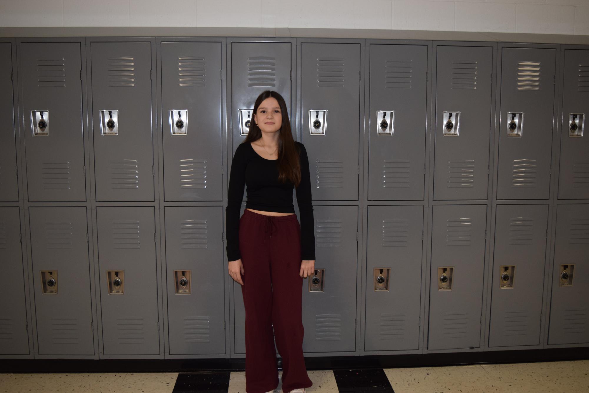 Mollie Watson, freshman, works hard in and out of the classroom.