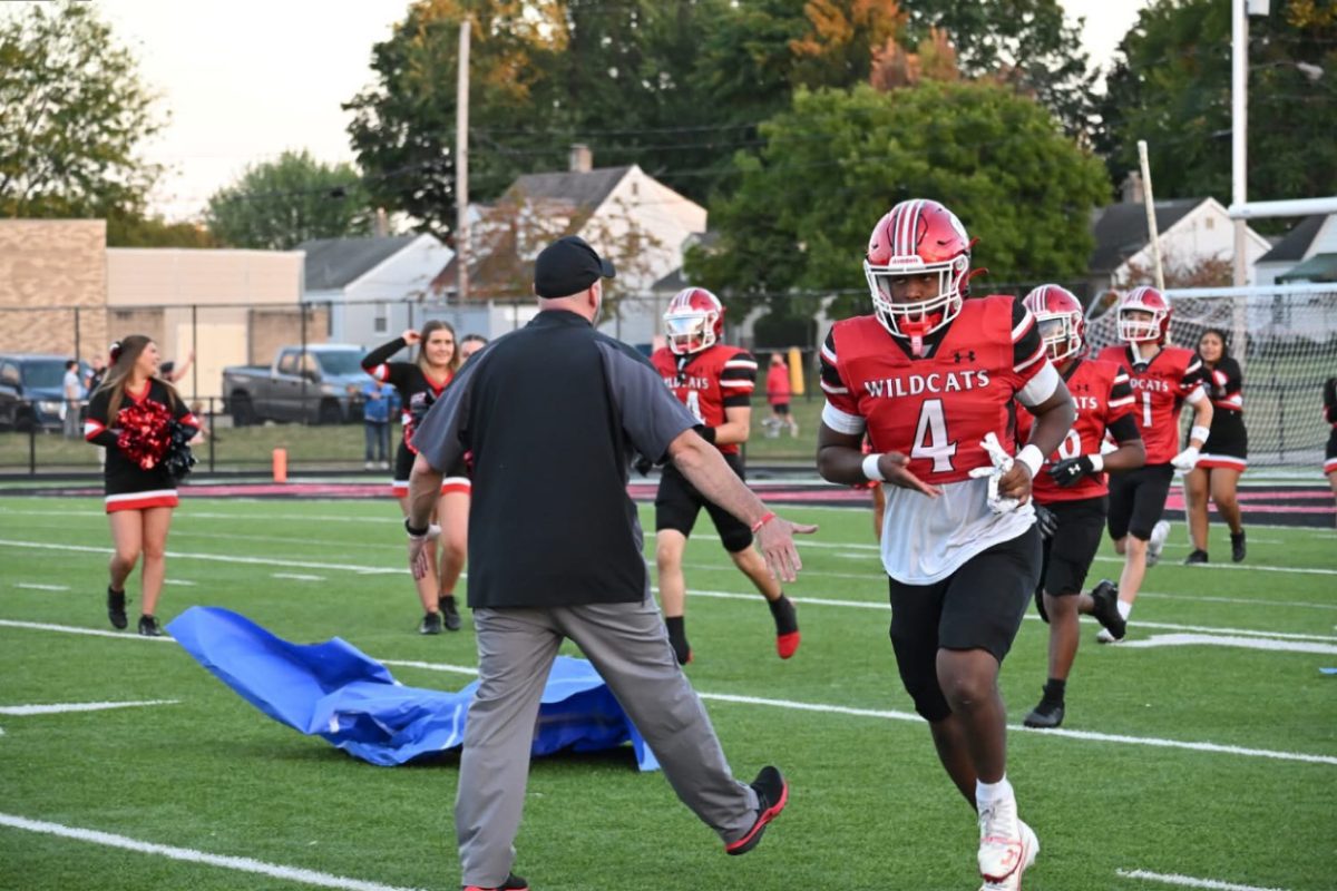 Gionni Stewart, junior, plays ____ for the Cats.