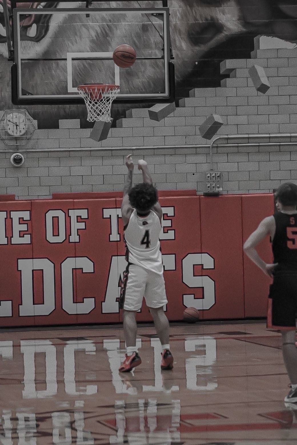 Isaiah Cortez-Laskey, sophomore, is a shooting guard for the Cats.