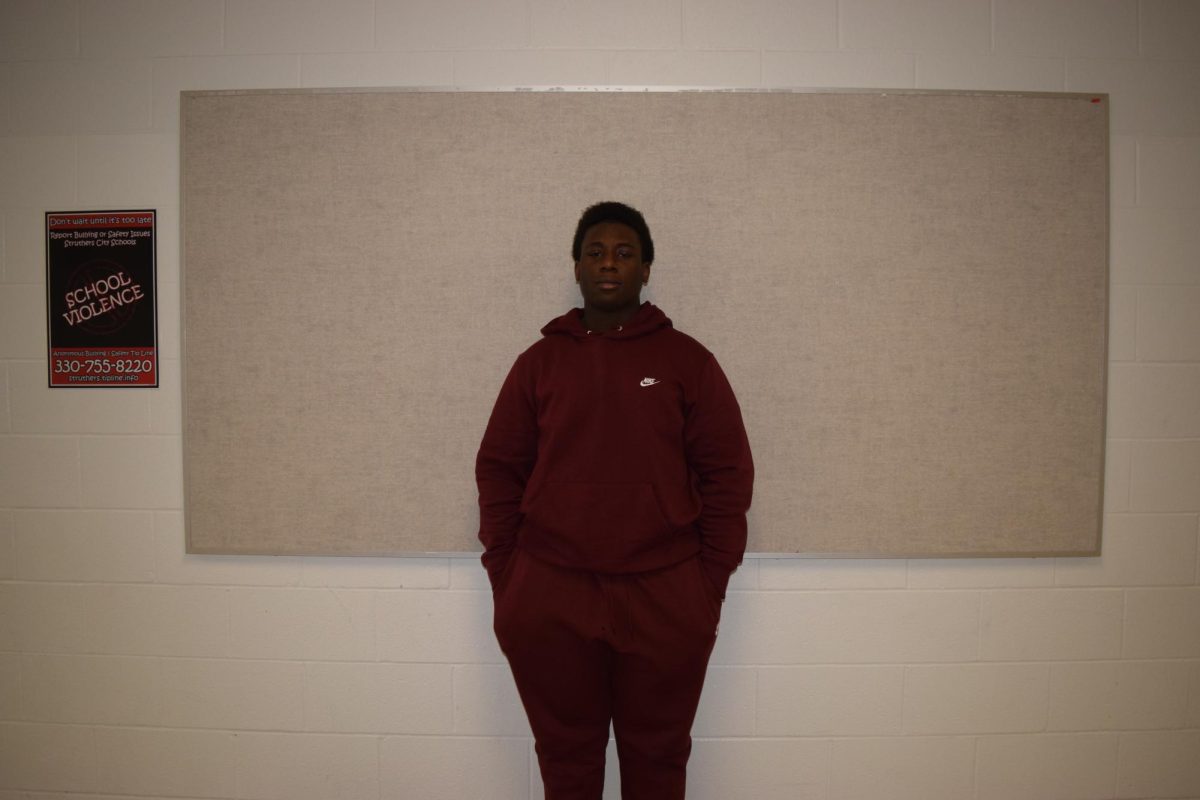 Lerelle Beck, sophomore, is a member of the football team.