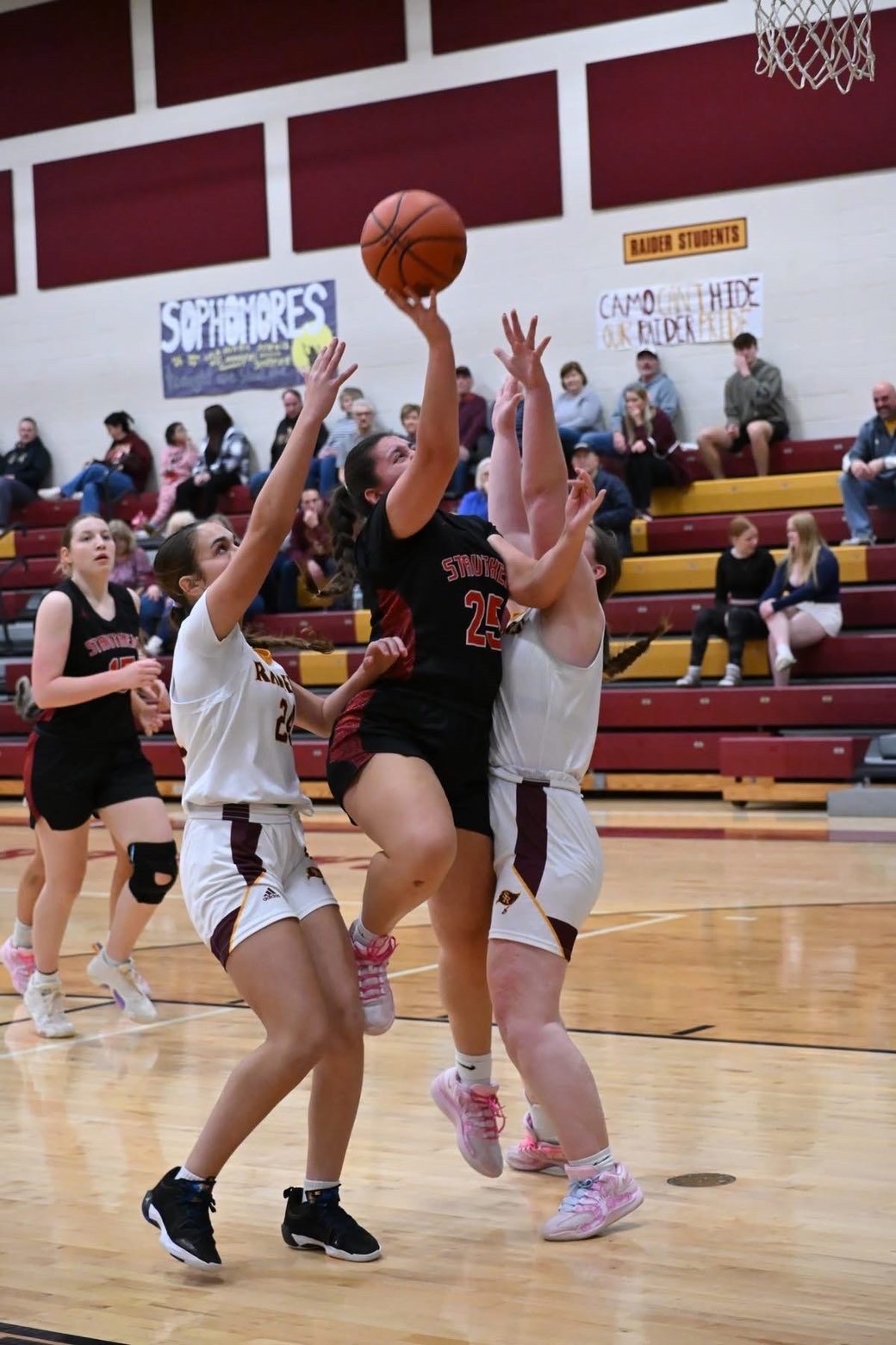 Emily McDowell, junior is a , for the Ladycats.