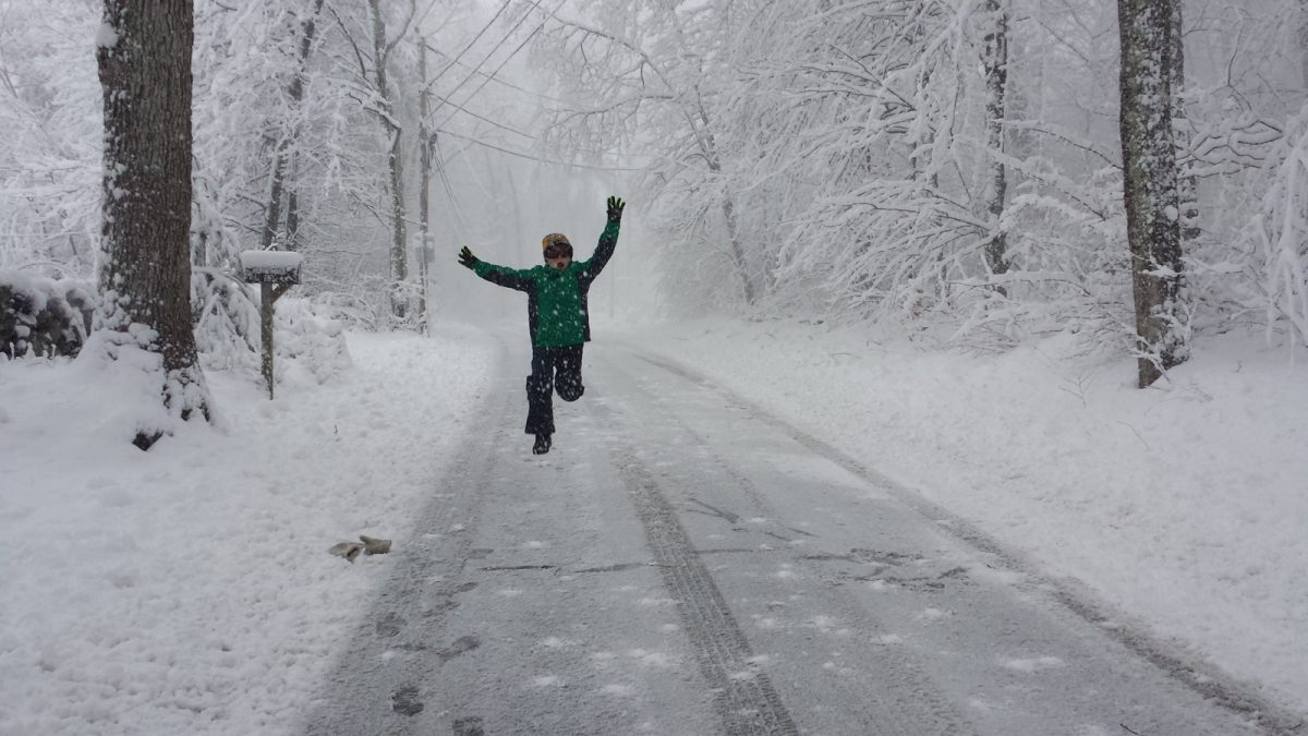 STUDENTS LEARNING REMOTELY ON SNOW DAYS