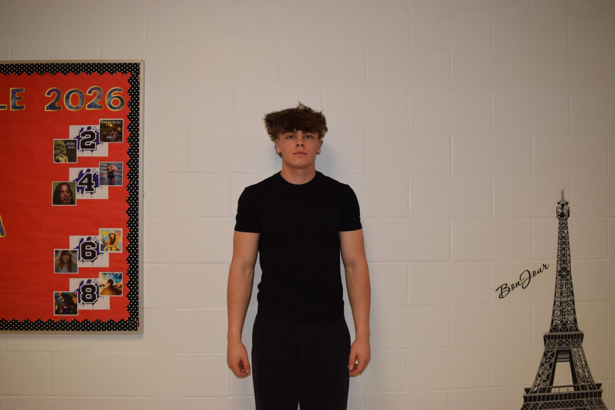 Drew Chizmar, junior, is the third baseman for the Cats.
