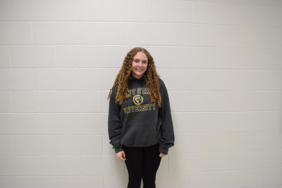 Maddie Marshall, senior, made it to the state competition in bowling.
