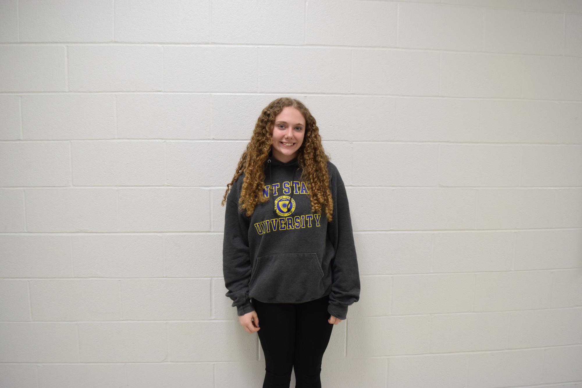 Maddie Marshall, senior, made it to the state competition in bowling.