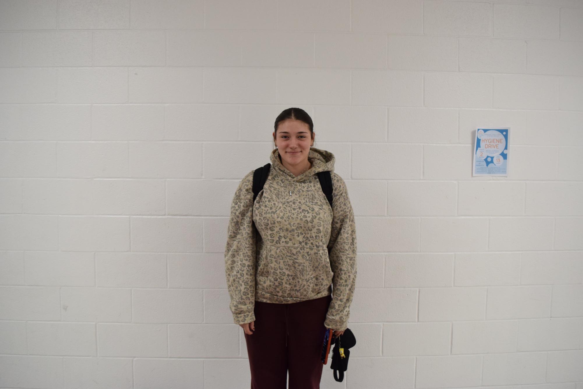 Skylar Tusin, junior, is a multi-sport athlete at SHS.