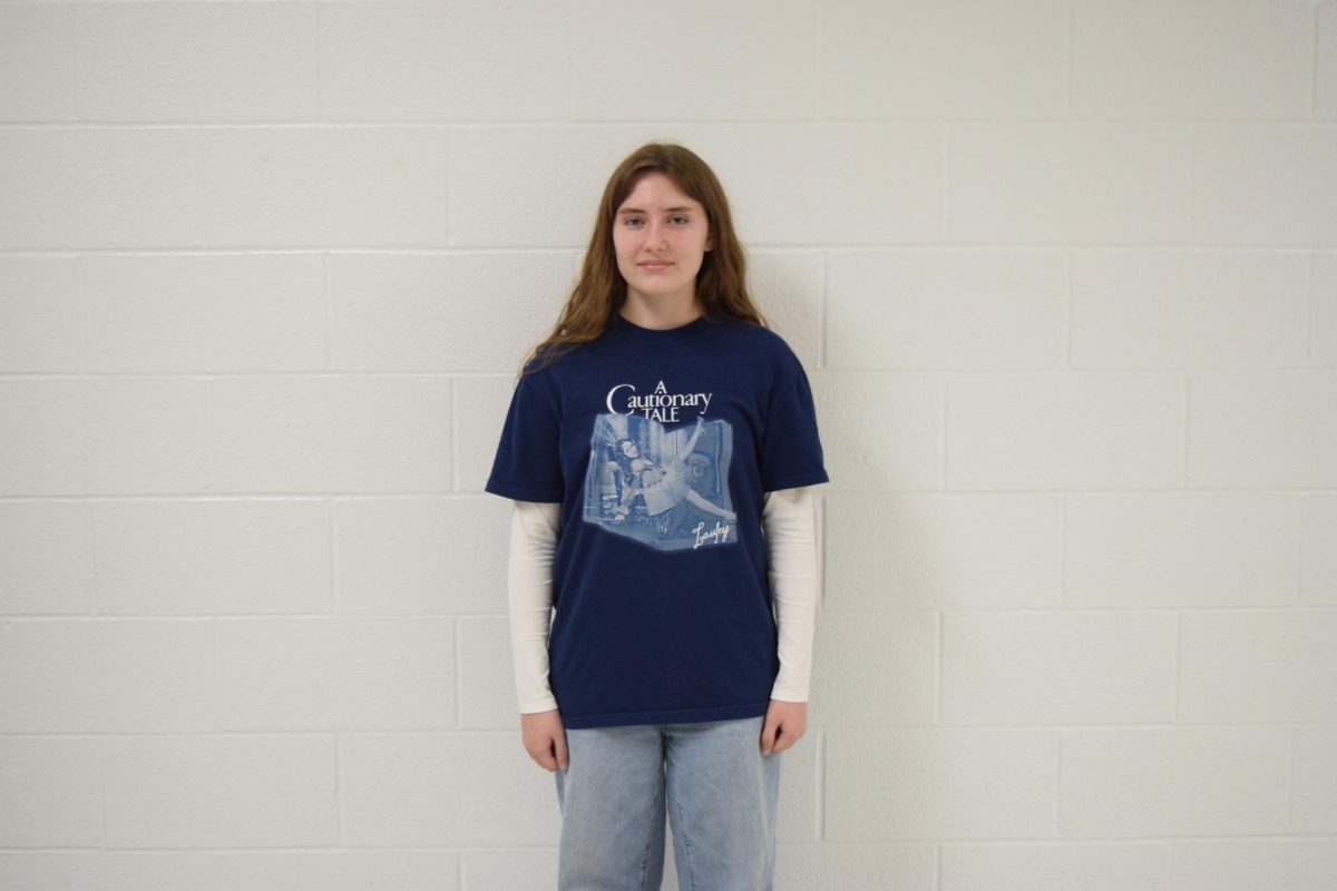 Juliet Purcell, sophomore, plays doubles for the tennis team.